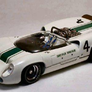 Modellino auto scala 1:43 Best Model  LOLA T70 SPYDER N.4 OULTON PARK  D.HULME diecast modellismo statico