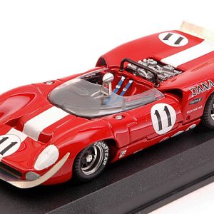 Modellino auto scala 1:43 Best Model  LOLA T70 SPYDER N.11 RETIR.CAN-AM LAGUNA SECA  L.MOTSCHENBACHER diecast modellismo statico