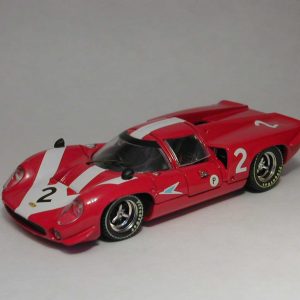 Modellino auto scala 1:43 Best Model  LOLA T70 COUPE  N.2 RETI 6H BRANDS HATCH  SURTEES-HOBBS diecast modellismo statico