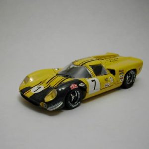 Modellino auto scala 1:43 Best Model  LOLA T70 COUPE  N.7 8th BRANDS HATCH  CRAFT-LIDDEL diecast modellismo statico