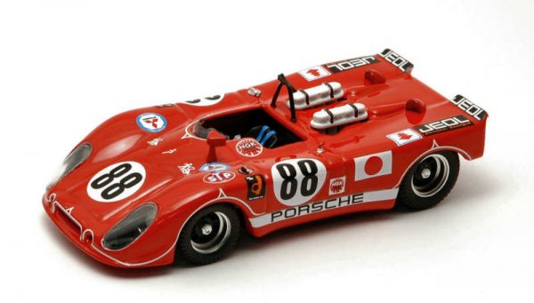 Modellino auto scala 1:43 Best Model  PORSCHE FLUNDER N.88 WINNER 250 Km FUJI  H.KAZATO diecast modellismo statico