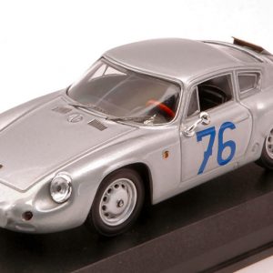 Modellino auto scala 1:43 Best Model  PORSCHE ABARTH N.76 5th TARGA FLORIO  PUCCI-STRAHLE diecast modellismo statico