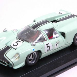 Modellino auto scala 1:43 Best Model  LOLA T 70 COUPE  N.5 DNF BRANDS HATCH  WESTBURY-M.DE UDY diecast modellismo statico