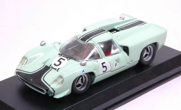 Modellino auto scala 1:43 Best Model  LOLA T 70 COUPE  N.5 DNF BRANDS HATCH  WESTBURY-M.DE UDY diecast modellismo statico