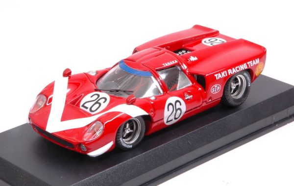 Modellino auto scala 1:43 Best Model  LOLA T70 COUPE  N.26 GP JAPAN  K.TANAKA diecast modellismo statico