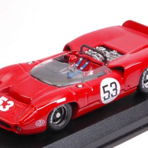 Modellino auto scala 1:43 Best Model  LOLA T70 SPYDER N.53 10th CAN-AM LAGUNA SECA  H.DIBLEY diecast modellismo statico