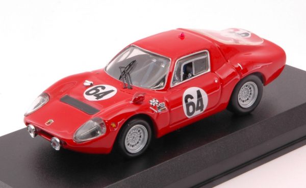 Modellino auto scala 1:43 Best Model  ABARTH OT 1300 N.64 16th LM  MARTIN-MESANGE diecast modellismo statico