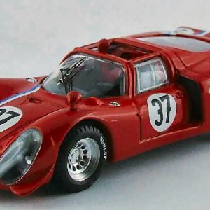 Modellino auto scala 1:43 Best Model  ALFA ROMEO 33.2 N.37 TEST LE MANS  GOSSELIN-TROSCH diecast modellismo statico