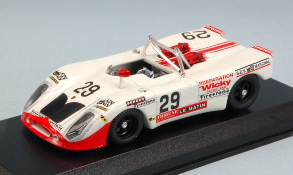 Modellino auto scala 1:43 Best Model  PORSCHE 9082 FLUNDER N.29 17th LM  WICKY-OLIVAR diecast modellismo statico