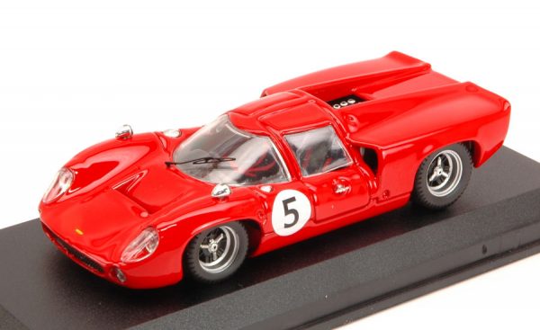 Modellino auto scala 1:43 Best Model  LOLA T70 COUPE  N.5 WINNER G.P.SVEZIA  Y.ROSQVIST diecast modellismo statico
