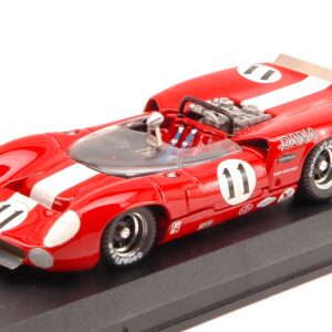 Modellino auto scala 1:43 Best Model  LOLA T70 SPYDER N.11 5th CAN-AM BRIDGEHAMPTON  L.MOTSCHENBACHER diecast modellismo statico