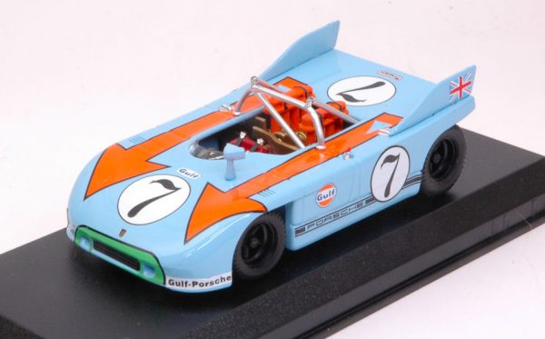Modellino auto scala 1:43 Best Model  PORSCHE 9083 N.7 RETI TARGA FLORIO  J.SIFFERT-B.MAN diecast modellismo statico