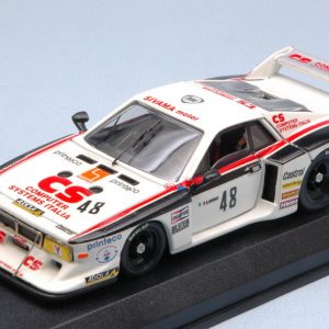 Modellino auto scala 1:43 Best Model  LANCIA BETA MONTECARLO N.48 10th 6H SILVERSTONE CRAWFORD-CASTELLANO diecast modellismo statico