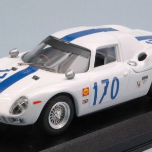Modellino auto scala 1:43 Best FERRARI 250 ACCIDENT TARGA FLORIO diecast RACING
