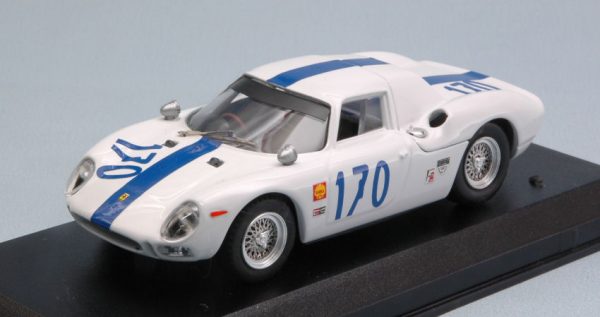 Modellino auto scala 1:43 Best FERRARI 250 ACCIDENT TARGA FLORIO diecast RACING