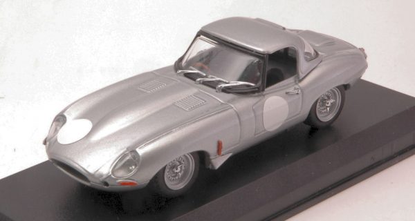 Modellino auto scala 1:43 Best Model  JAGUAR HERITAGE E-TYPE WEIGHT  SILVER diecast modellismo statico
