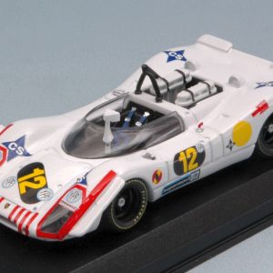 Modellino auto scala 1:43 Best Model  PORSCHE 90802 N.12 2nd 1000 KM B.AIRES  A.SOLER ROIG-J.RINDT diecast modellismo statico