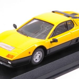 Modellino auto scala 1:43 Best Model FERRARI 512 BB diecast modellismo giallo