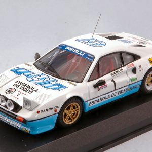 Modellino auto rally scala 1:43 Best Model  FERRARI 308 GTB N.1 WINNER CRITERIUM LUIS DE BAVIERA  ZANINI-AUTET modellismo statico diecast