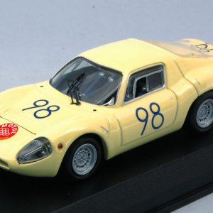 Modellino auto scala 1:43 Best Model  ABARTH 1300 OT N.98 WINNER S1.3 CLASS T.FLORIO  GARUFI-FERLITO diecast modellismo statico