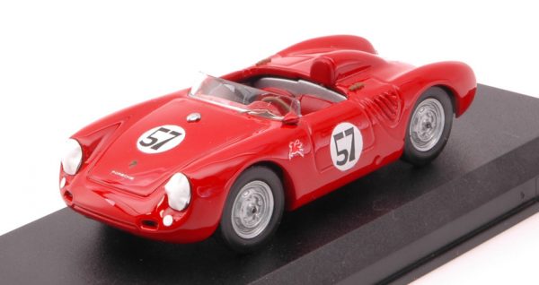 Modellino auto scala 1:43 Best Model  PORSCHE 550 RS N.57 WINNER PARAMOUNT RANCH  JACK McAfee diecast modellismo statico