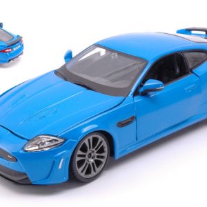 Modellino auto scala 1:24 Burago JAGUAR XKR-S modellismo statico diecast