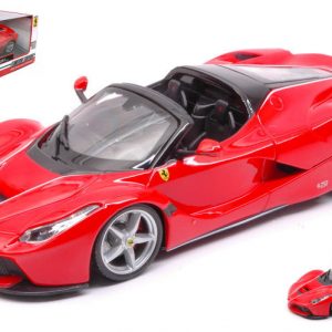 Modellino auto scala 1:24 Burago LA FERRARI APERTA modellismo statico diecast