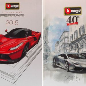 Modellino auto rivista book booklet CATALOGO BURAGO modellismo bburago