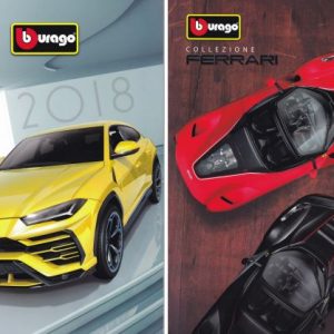 Modellino auto rivista book booklet Burago  CATALOGO BURAGO  PAG.68+27 modellismo statico diecast