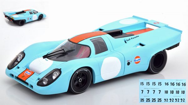 Modellino auto scala 1/18 CMR PORSCHE 917K GULF diecast modellismo statico 917 k