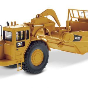 Modellino Diecast Master CAT 657G WHEEL TRACTOR SCRAPER 1:50 trattore diecast