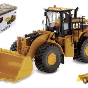 Modellino mezzi industriali ruspa Diecast Master CAT 980K 1:50 modellismo new
