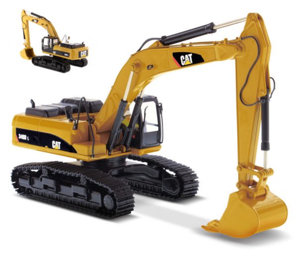 Modellino escavatore Diecast Master CAT 340D HYDRAULIC EXCAVATOR 1:50 modellismo