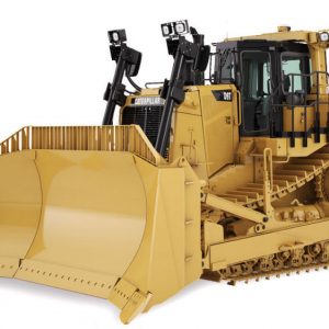 Modellino ruspa Diecast Master CAT D9T TRACK TRACTOR 1:50 modellismo diecast