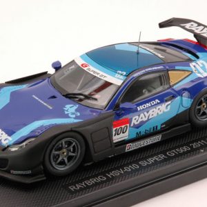 Modellino auto scala 1:43 Ebbro  HONDA HSV-010 N.100 SUPER GT 500 WINTER TEST diecast modellismo statico