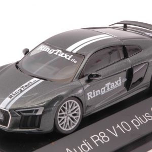 Modellino auto scala 1:43 Herpa AUDI R8 V10 PLUS COUPE RING TAXI diecast modellismo