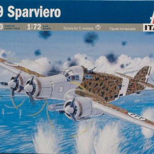 Modellino modellismo kit di montaggio aerei Italeri S 79 SPARVIERO KIT 1:72