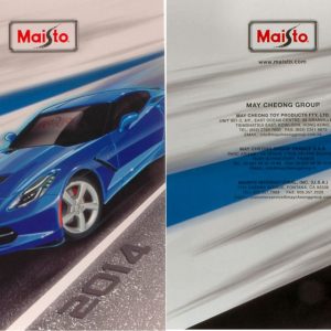 Modellino auto rivista book booklet Maisto CATALOGO MAISTO PAG.95 modellismo statico diecast