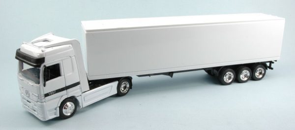 Modellino camion scala 1:43 CAMION MERCEDES CONTAINER truck lorry modellismo diecast