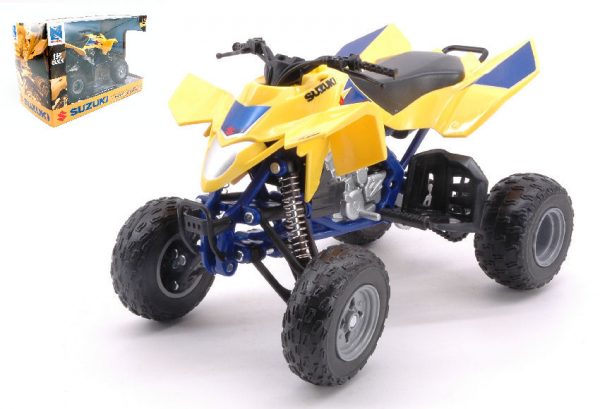 Modellino moto bike ATV QUAD SUZUKI QUADRACER R450 1:12 modellismo diecast