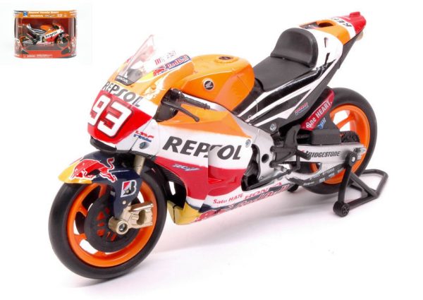 Modellino moto bike HONDA MARC MARQUEZ  N.93 GP 1:12 modellismo statico diecast