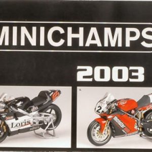 Modellino  rivista book booklet Minichamps  POSTER MOTO  cm 80x60 modellismo