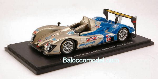 Modellino auto scala 1:43 Spark Model  CREATION CA07.AIM N.14 LM diecast modellismo statico
