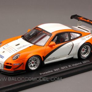 Modellino auto scala 1:43 Spark Model PORSCHE 997 GT3 R HYBRID diecast modellismo statico