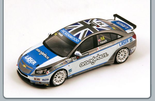 Modellino auto scala 1:43 Spark Model CHEVROLET CRUZE diecast modellismo statico
