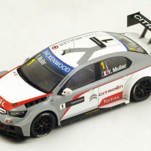Modellino auto scala 1:43 Spark Model CITROEN C-ELYSEE N.1 WTCC WINNER R1 PAUL RICARD YVAN MULLER diecast modellismo statico