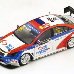 Modellino auto scala 1:43 Spark CHEVROLET CRUZE N.77 HUNGARORING WTCC racing