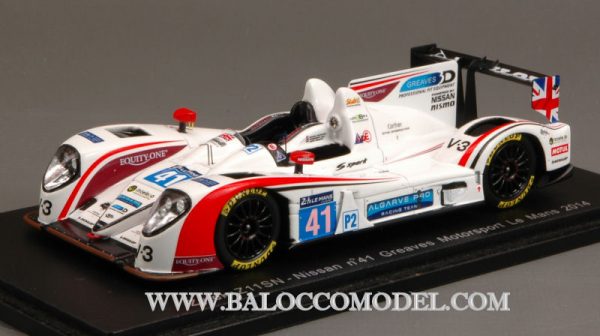 Modellino auto scala 1:43 Spark Model  ZYTEK Z11SN N.41 RETI LM  MUNEMANN-LATIF-WINSLOW diecast modellismo statico