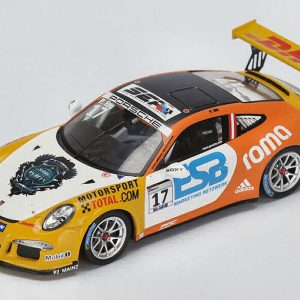 Modellino auto scala 1:43 Spark Model  PORSCHE CARRERA N.17 SUPERCUP CHAMPION  PHILIPP ENG diecast modellismo statico