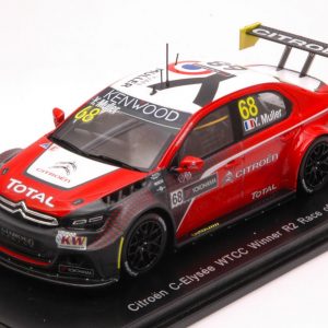 Modellino auto scala 1:43 Spark Model  CITROEN C-ELISEE N.68 WINNER R2 JAPAN  YVAN MULLER diecast modellismo statico